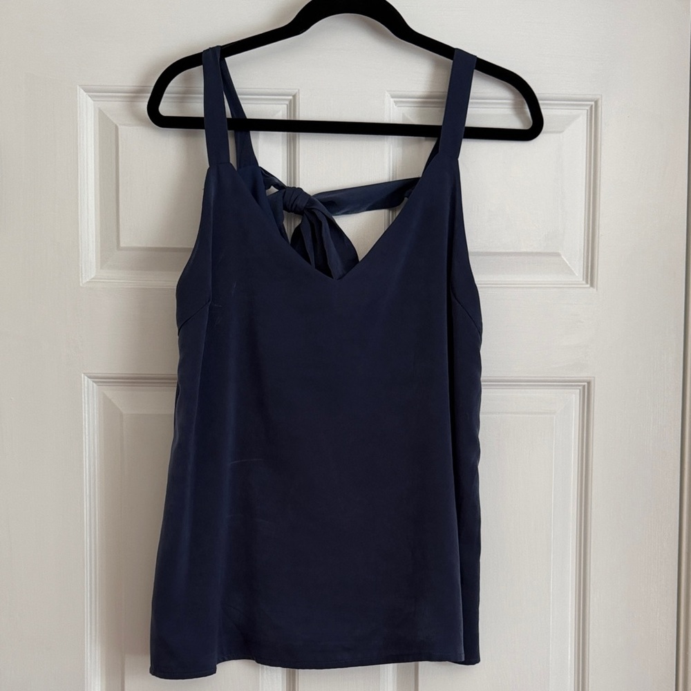 Chic Navy Blue Camisole Top